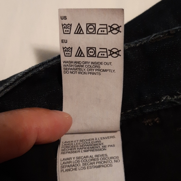 Tommy Hilfiger dark blue jean skirt - sz 4 - Picture 9 of 10